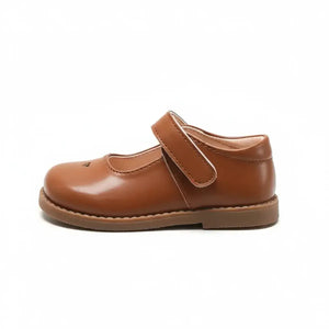 ZenWalk- Classic Brown Leather Baby Shoes - Zen Walk