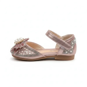ZanWalk- Princess Pearl Bow Baby Shoes - Zen Walk