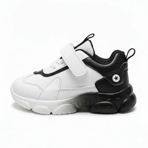 ZanWalk- High Top White Kids Sneakers - Zen Walk