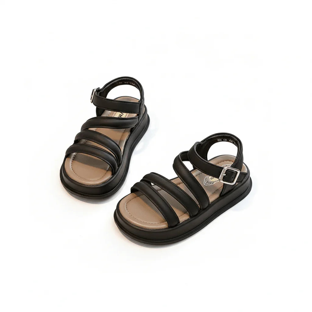 ZenWalk- MiniStride Triple-Strap Sandal - Zen Walk