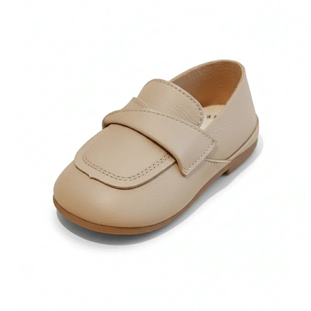 Zenwalk- Classic Brown Loafer Baby Shoes - Zen Walk