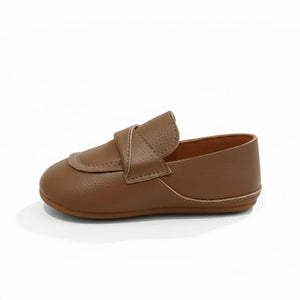 Zenwalk- Classic Brown Loafer Baby Shoes - Zen Walk
