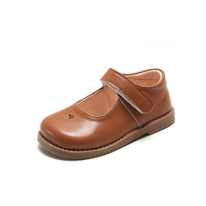 ZenWalk- Classic Brown Leather Baby Shoes - Zen Walk