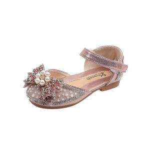 ZanWalk- Princess Pearl Bow Baby Shoes - Zen Walk
