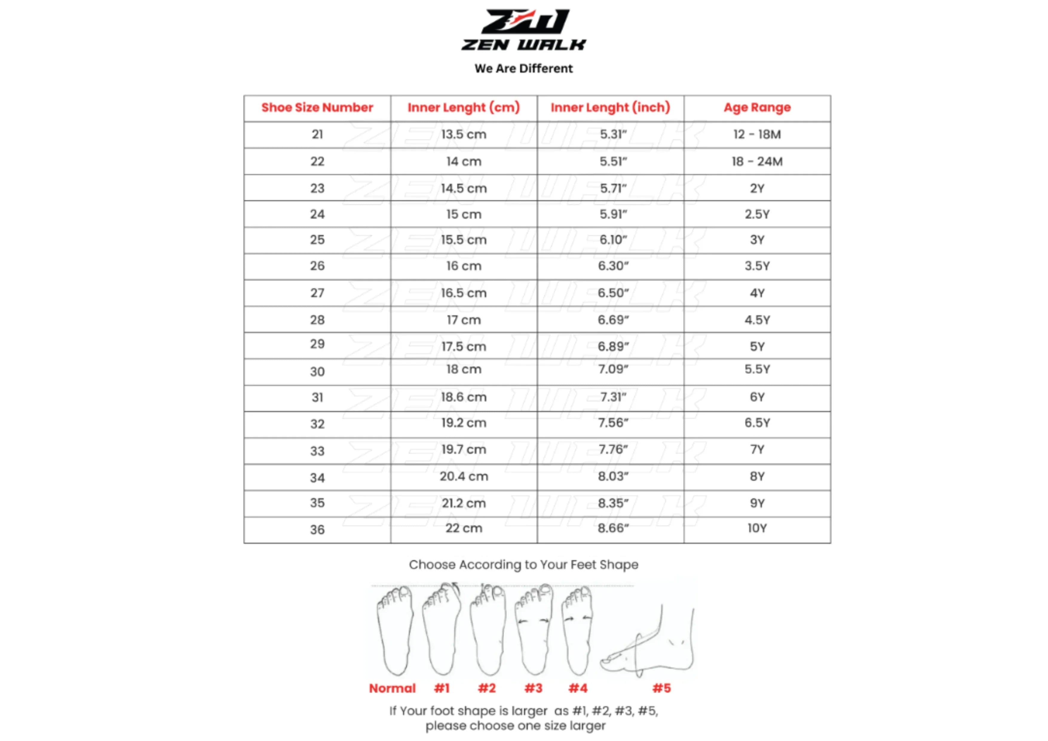 Size_chart - Zen Walk