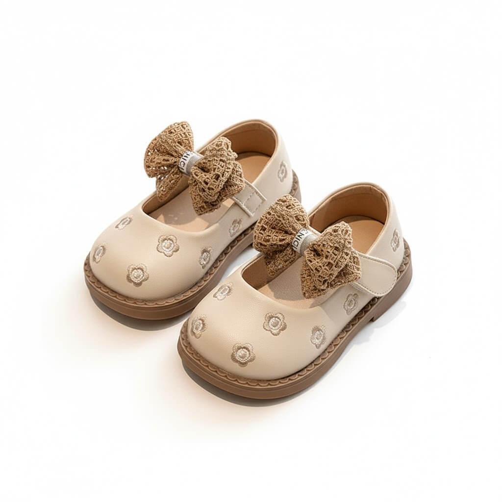 ZanWalk- Elegant Bow Baby Girl Shoes - Zen Walk