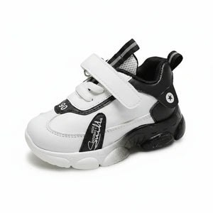 ZanWalk- High Top White Kids Sneakers - Zen Walk