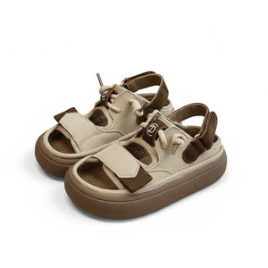 ZenWalk- Beige Comfort Kids Sandals - Zen Walk