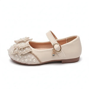 ZenWalk- Luxury Pearl Bow Party Shoes - Zen Walk