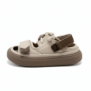 ZenWalk- Beige Comfort Kids Sandals - Zen Walk