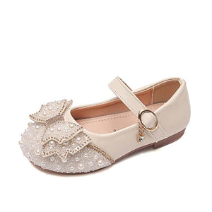 ZenWalk- Luxury Pearl Bow Party Shoes - Zen Walk